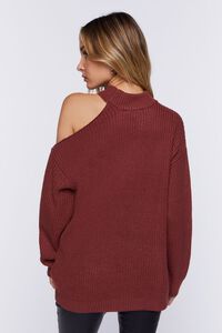 BRICK Asymmetrical Open-Shoulder Sweater, image 3