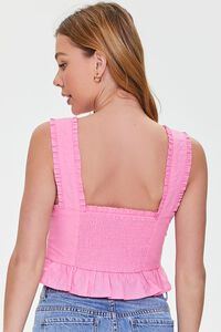 PINK ICING Lace-Up Crop Top, image 3