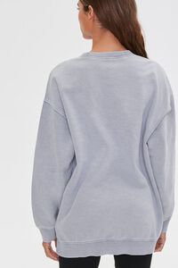 GREY Oversized Fleece Sweatshirt, image 3