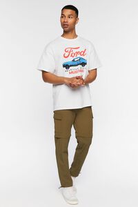 WHITE/MULTI Ford Mustang Graphic Tee, image 4