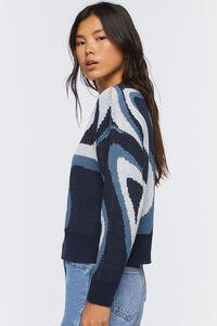 Abstract Marble Print Sweater, image 2