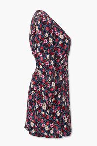 BLACK/ROSE Plus Size Floral Print Wrap Dress, image 2