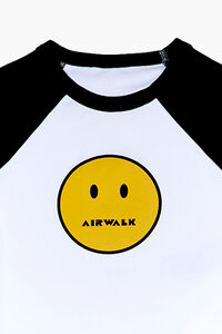 WHITE/MULTI Girls Airwalk Face Graphic Tee (Kids), image 3