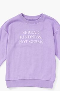 PURPLE Girls Spread Kindness Pullover (Kids), image 3