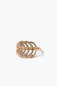 GOLD Leaf Charm Ring, image 2