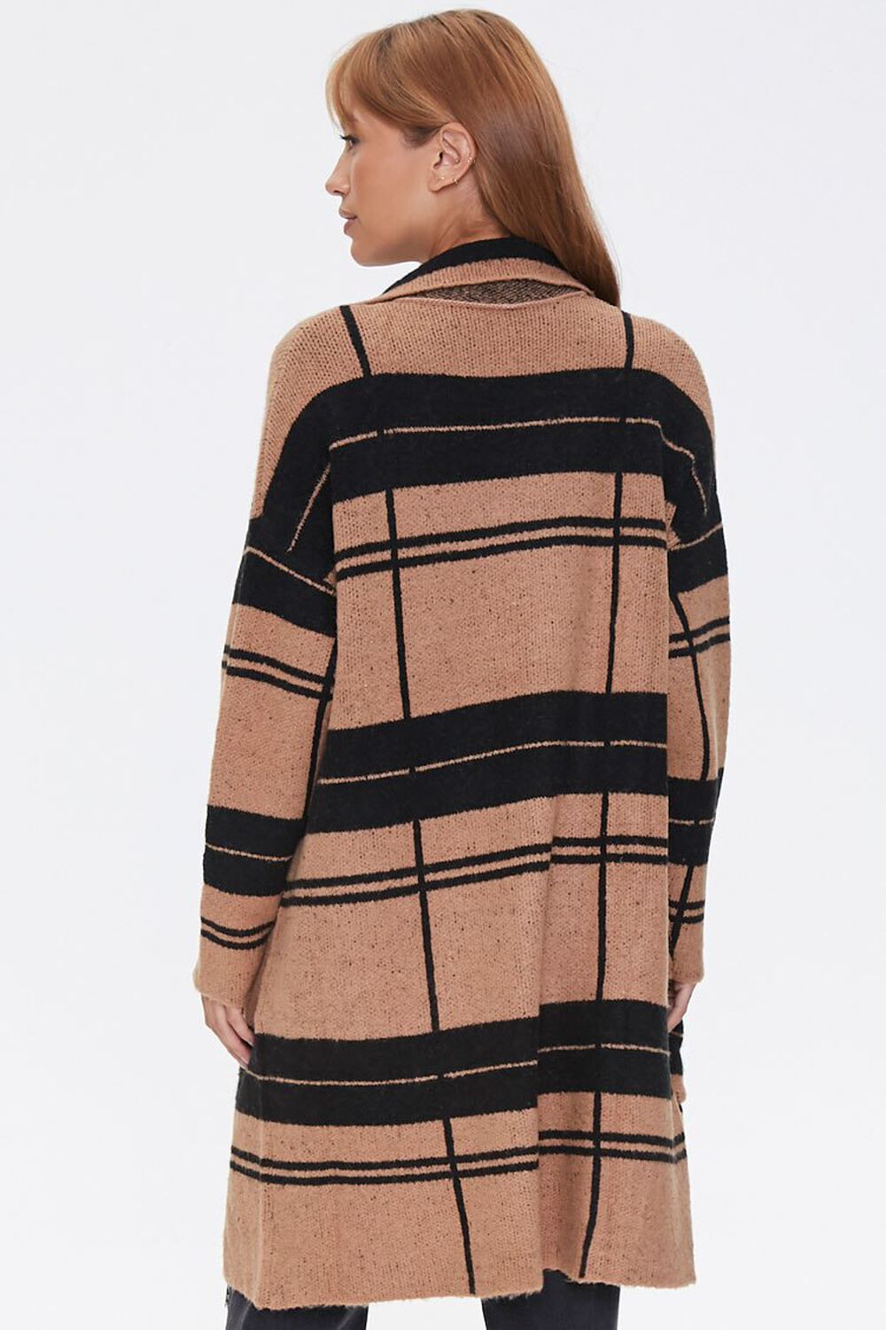 Plaid Cardigan Sweater, image 3