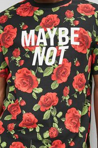 Maybe Not Rose Graphic Tee, image 5