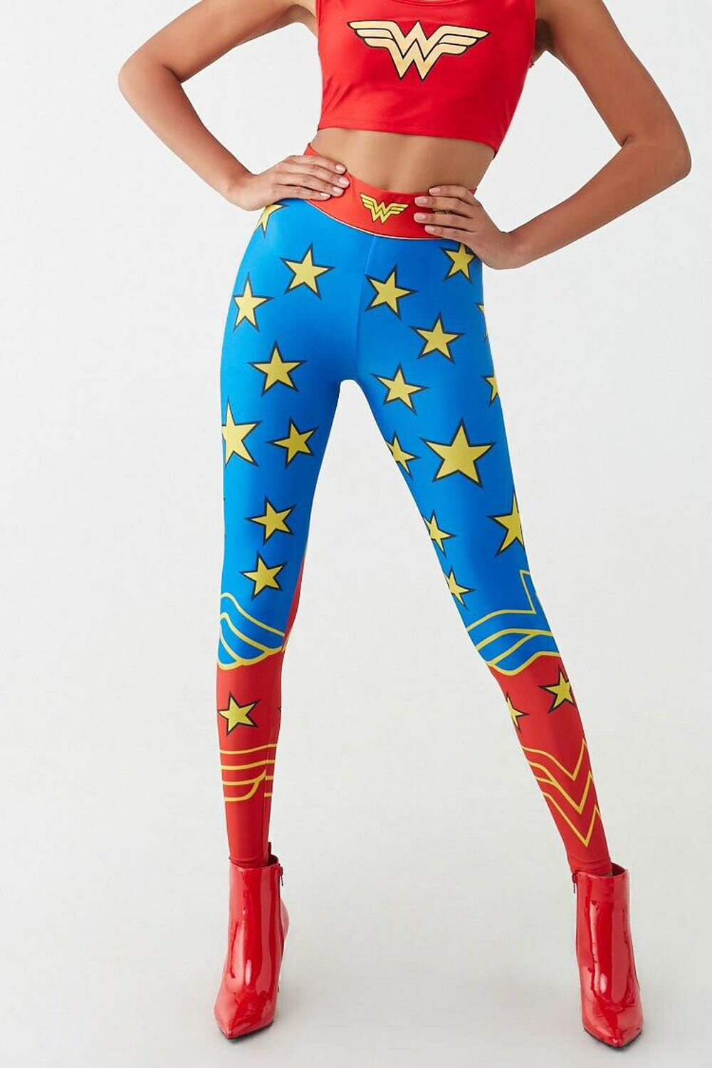 Wonderwoman Blue Leggings – Indelicate Clothing