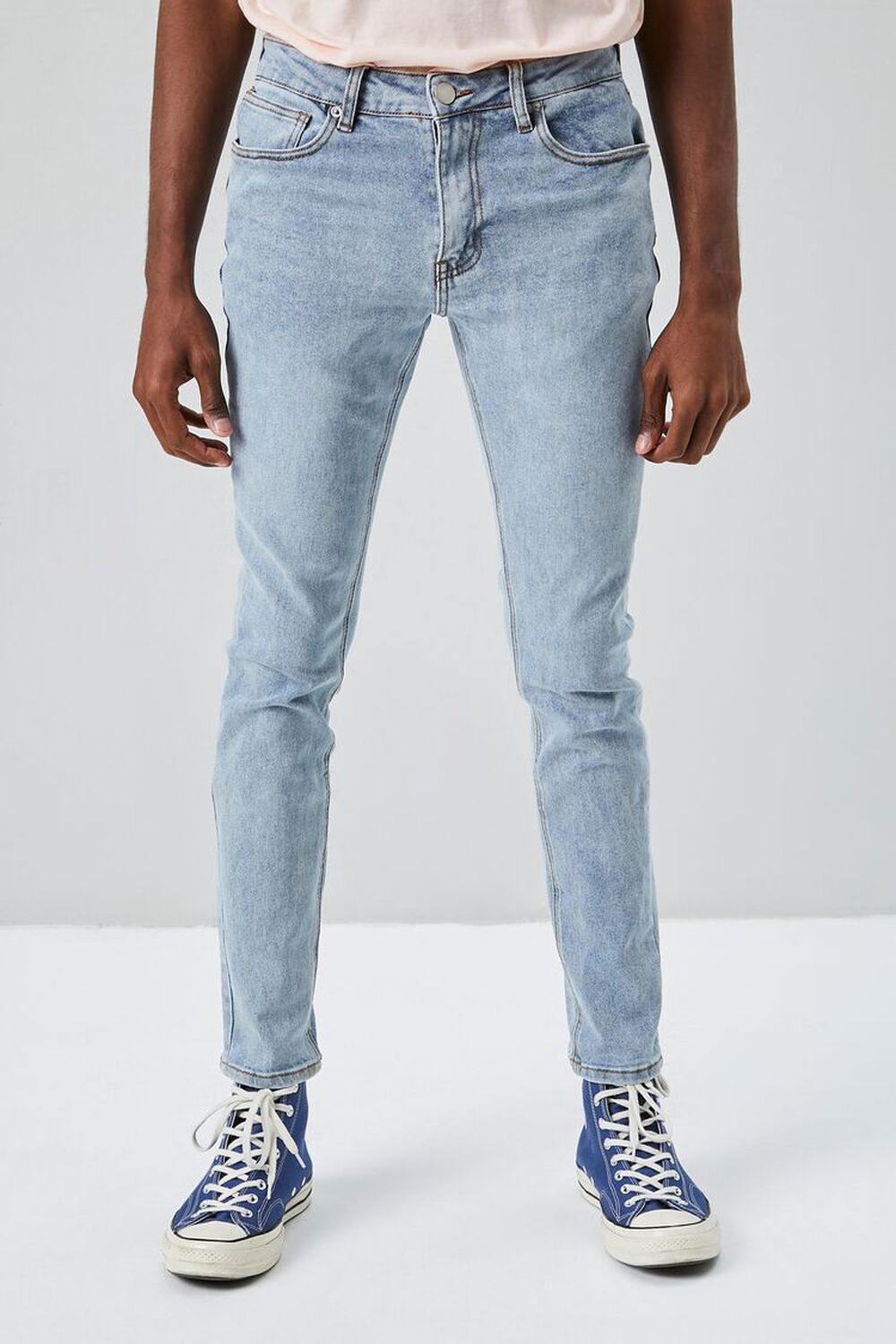 Stonewash Skinny Jeans