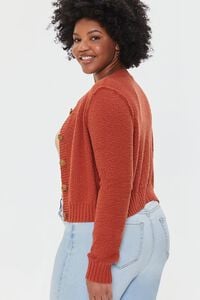 AUBURN Plus Size Cropped Cardigan Sweater, image 2