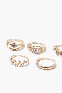 GOLD Butterfly Ring Set, image 3