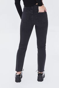 WASHED BLACK High-Rise Mom Jeans, image 4
