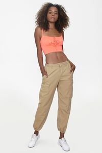 CORAL Self-Tie Cropped Cami, image 4