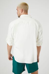 CREAM Textured Curved-Hem Shirt, image 3