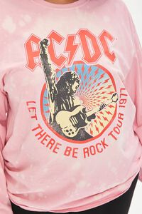 PINK/MULTI Plus Size ACDC Graphic Tee, image 5