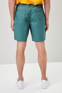 GREEN Pocket Vented-Hem Shorts, image 4
