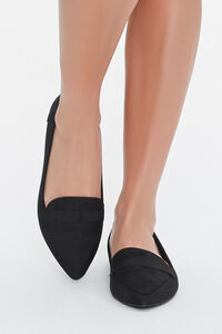 Faux Suede Loafers, image 4