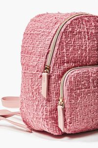 Tweed Zip-Top Backpack, image 4