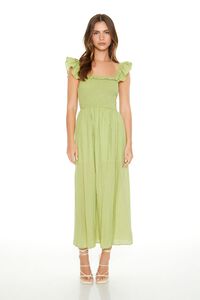 AVOCADO Butterfly-Sleeve Maxi Dress, image 1