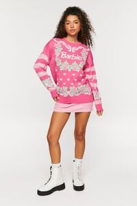 PINK/MULTI Barbie Graphic Sweater, image 5