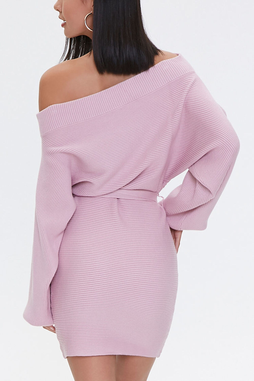 LILAC Off-the-Shoulder Sweater Dress, image 3