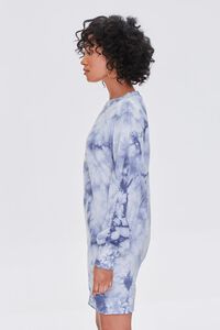 BLUE/MULTI Tie-Dye Floral Graphic Dress, image 2