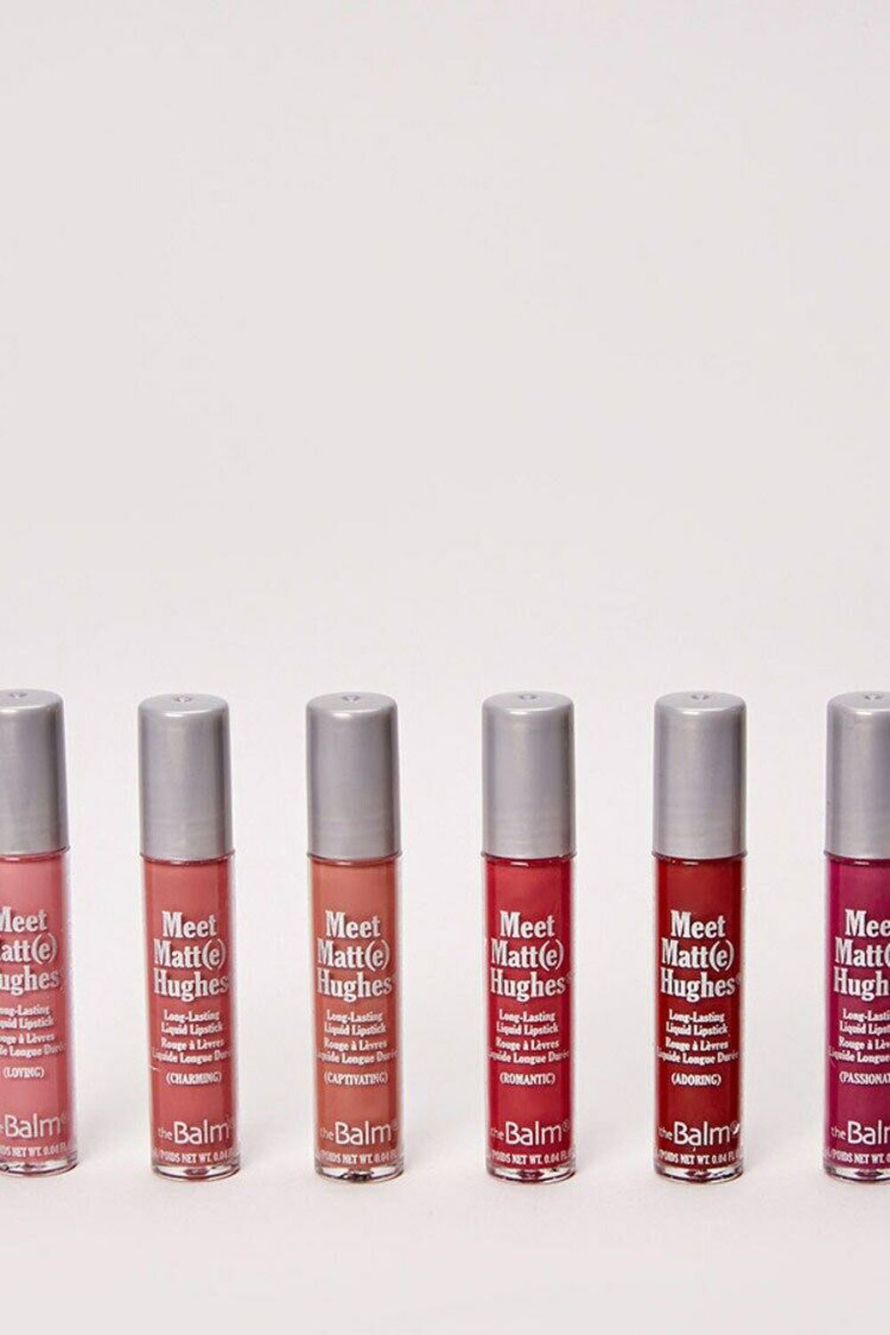 RED/MULTI Meet Matte Hughes Set of 6 Mini Long-Lasting Liquid Lipsticks, image 1
