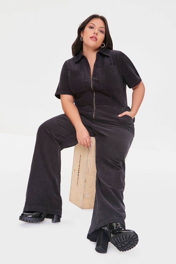 Amazon.com: Milumia Women's Plus Size Cami Romper Wrap V Neck Spaghetti  Straps Casual Short Jumpsuit Black Large Plus : Clothing, Shoes & Jewelry