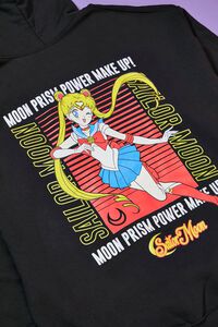 BLACK/MULTI Plus Size Sailor Moon Hoodie, image 4