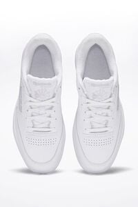WHITE Reebok Club C Double Shoes, image 4