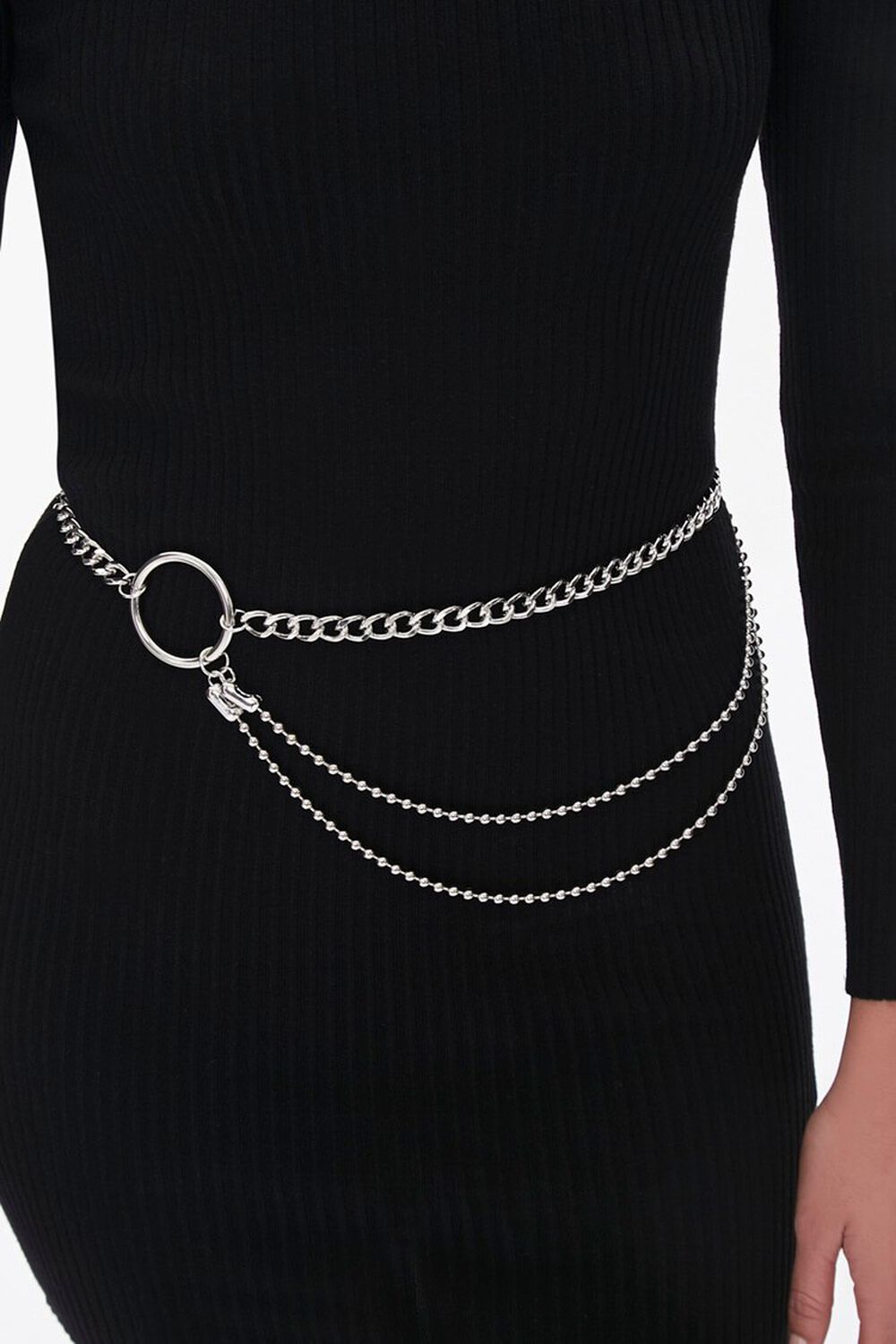 Layered Chain Hip Belt, image 1