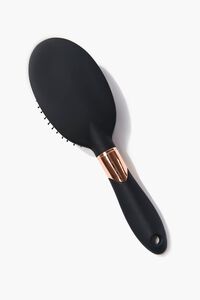 BLACK/GOLD Oval Paddle Brush, image 2
