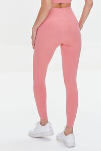 DUSTY PINK Active Seamless High-Rise Leggings, image 4