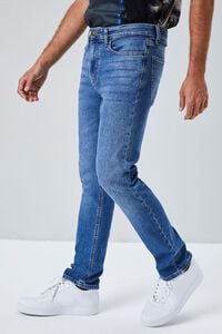 DARK DENIM Basic Slim-Fit Jeans, image 3