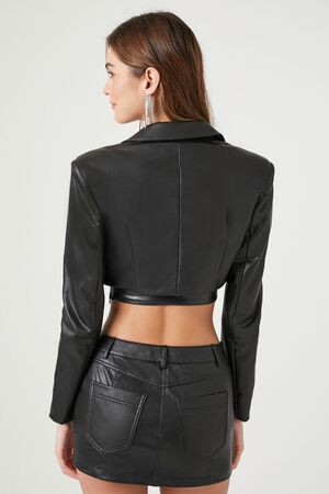Black Cropped Jacket