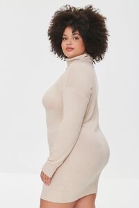 GOAT Plus Size Turtleneck Sweater Dress, image 2