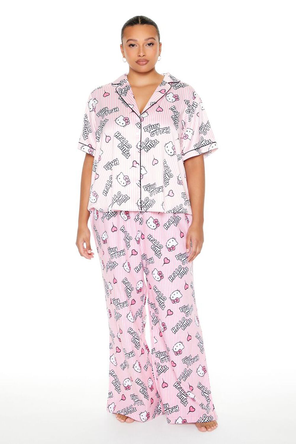 Plus Size Hello Kitty Pajama Pants