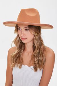 CAMEL Wide-Brim Cowboy Hat, image 1