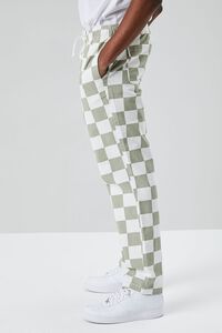 SAGE/WHITE Checkered Drawstring Pants, image 3