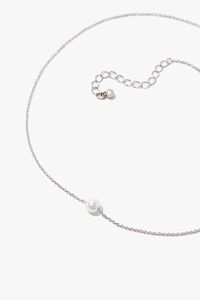 Faux Pearl Charm Necklace, image 2