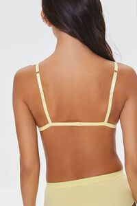 MIMOSA Organically Grown Cotton Triangle Bralette, image 3