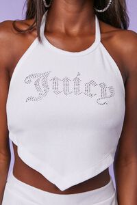 WHITE Juicy Couture Halter Top, image 5