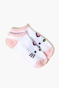 LIGHT PINK/MULTI Girls Hello Kitty Ankle Socks (Kids), image 2