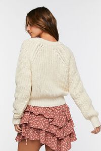 CREAM Chunky Knit Cardigan Sweater, image 3