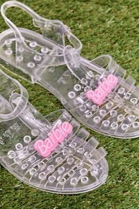CLEAR Barbie™ Strappy Jelly Sandals, image 5