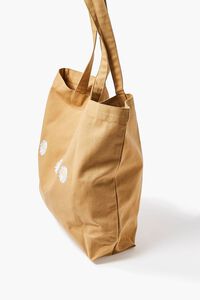 BEIGE/MULTI Organically Grown Cotton Daisy Tote Bag, image 2