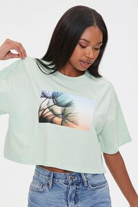GREEN/MULTI Inspired Everyday Graphic Tee, image 1