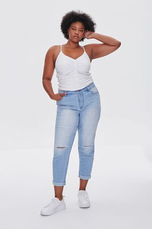Women's Plus Size Jeans and Denim - Boyfriend - FOREVER 21