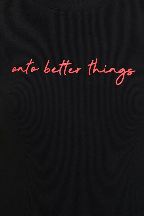 BLACK/RED Onto Better Things Graphic Dress, image 5