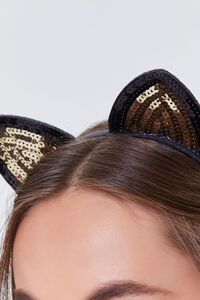 Sequin Cat Ear Headband, image 2